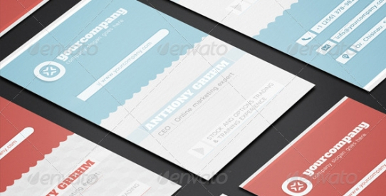 Simple & Clean Corporate Business Card 